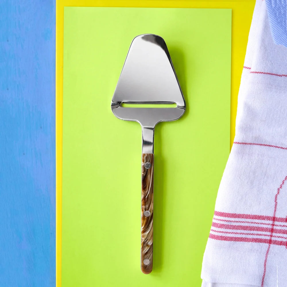 Sabre Cheese Slicer Bistrot Tortoise in Buffalo and Shiny Finish