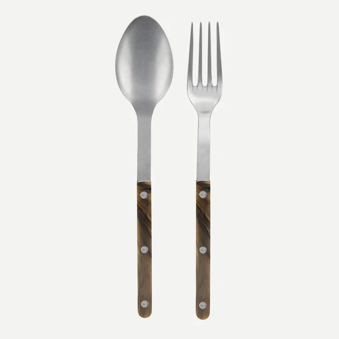Sabre Serving Set Vintage Bistrot in Faux Buffalo