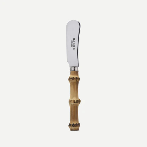 Sabre Butter Spreader Panda in Bamboo and Shiny Finish
