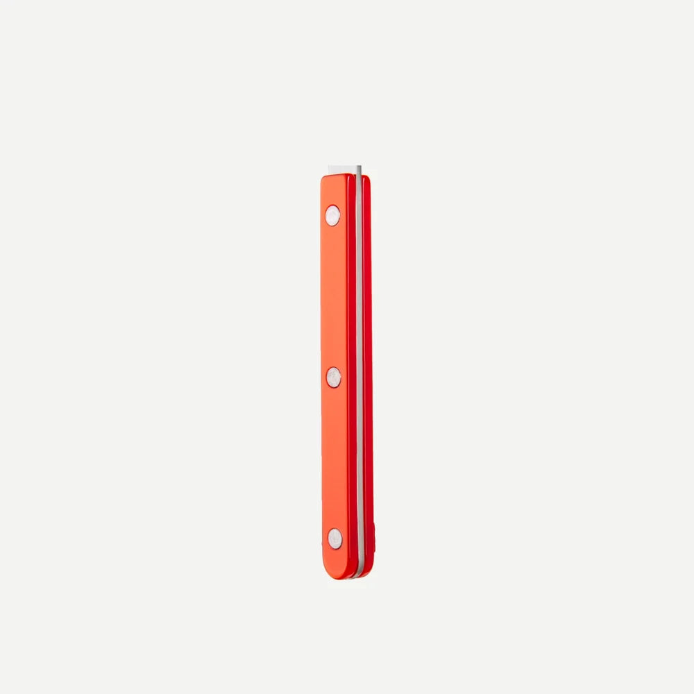 Sabre Butter Spreader Bistro Pearly in Orange and Shiny Finish
