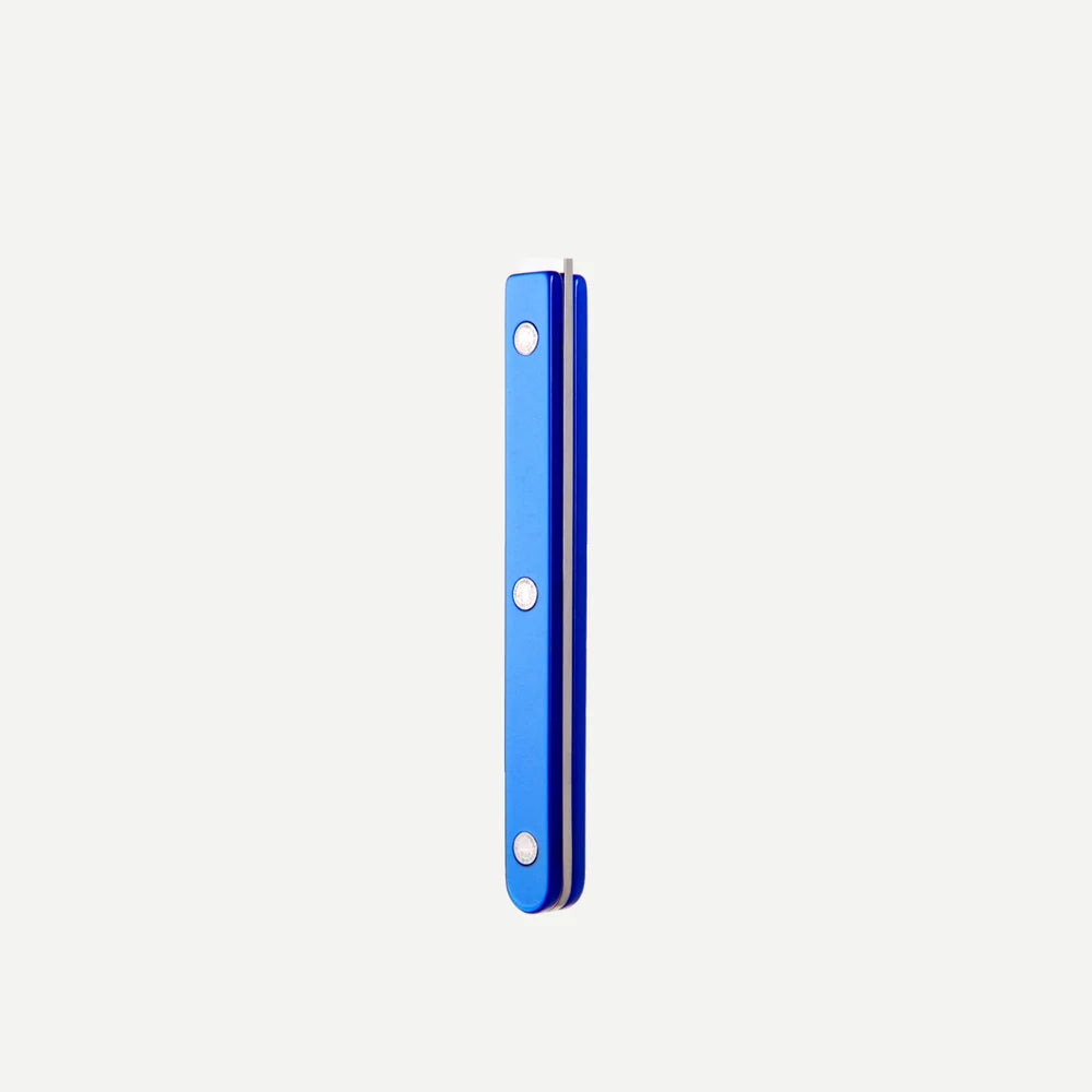 Sabre Butter Spreader Bistro Pearly in Lapis Blue and Shiny Finish