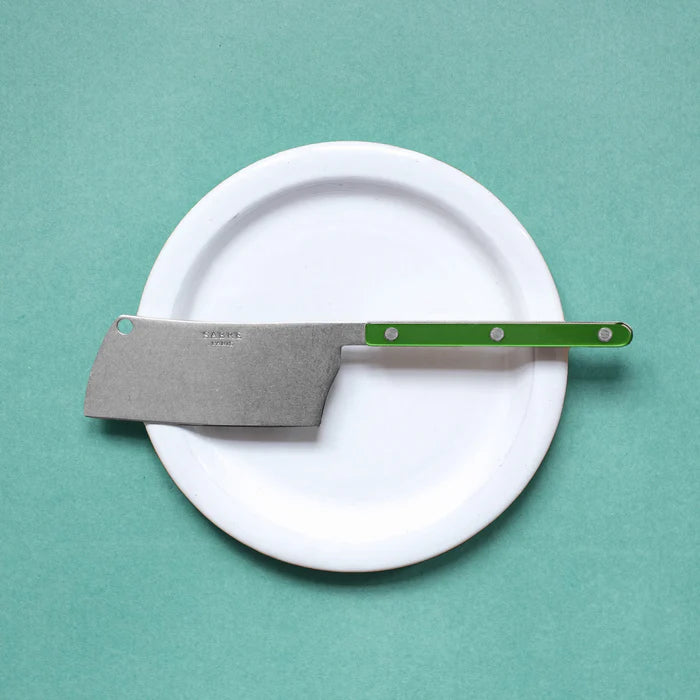 Sabre Cheese Cleaver Vintage Bistrot Solid in Garden Green