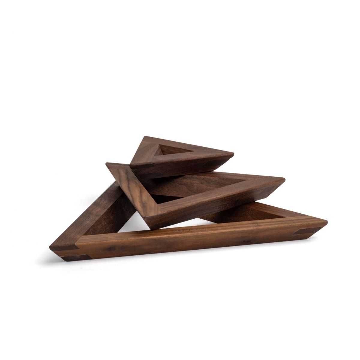David Mellor Trivets, Walnut, Set of 3