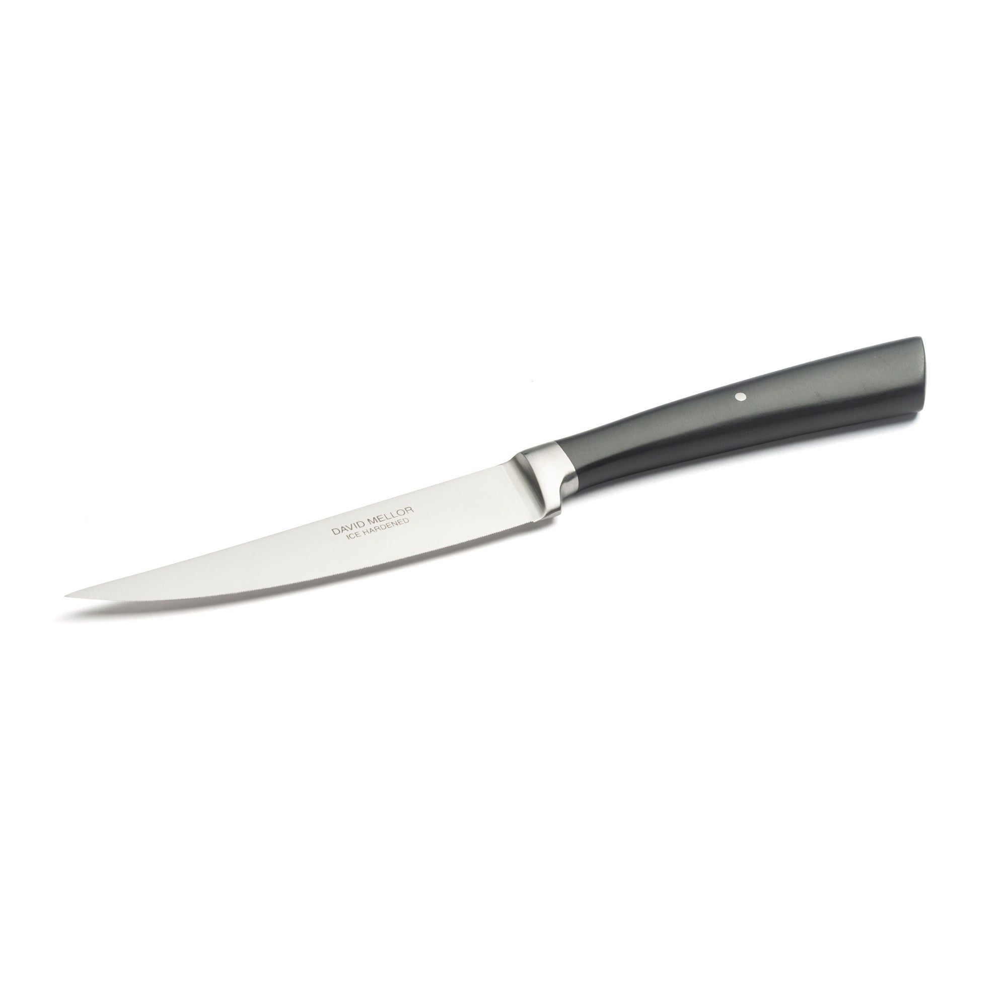 David Mellor Black Handle Steak Knife Set