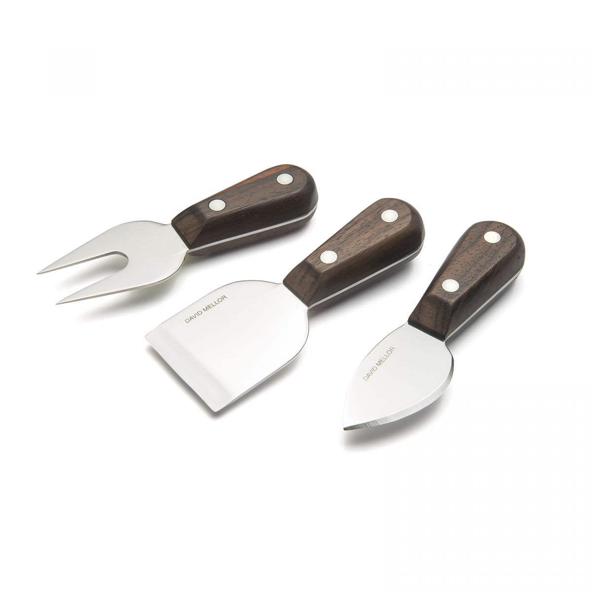 David Mellor Rosewood Cheese Set, 3-piece