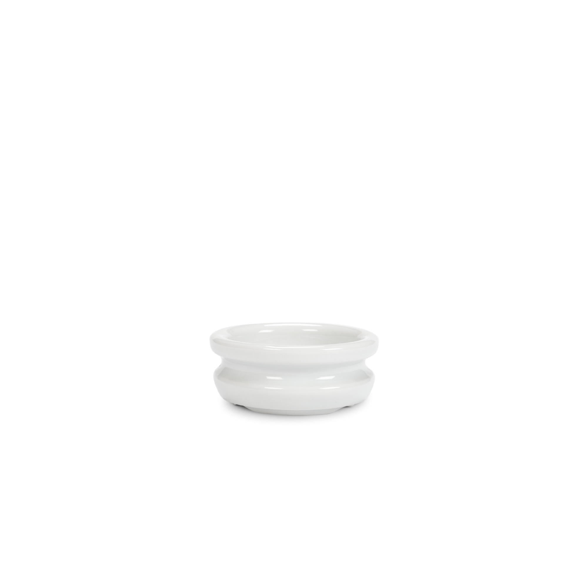 Pillivuyt Butter Block 2.5" diam - 1 oz
