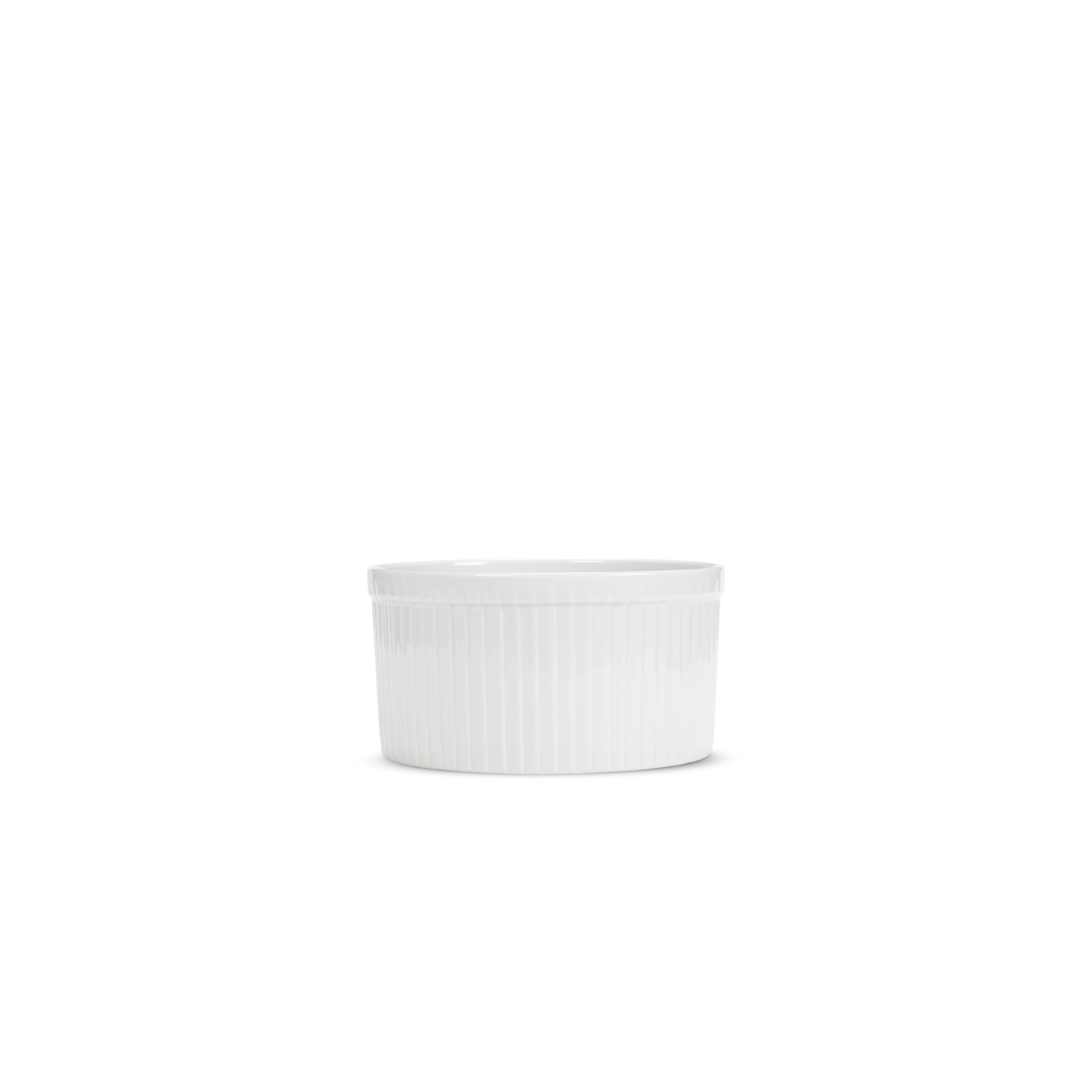 Pillivuyt Deep Pleated Souffles 5.5" diam x 3" H - 28 oz