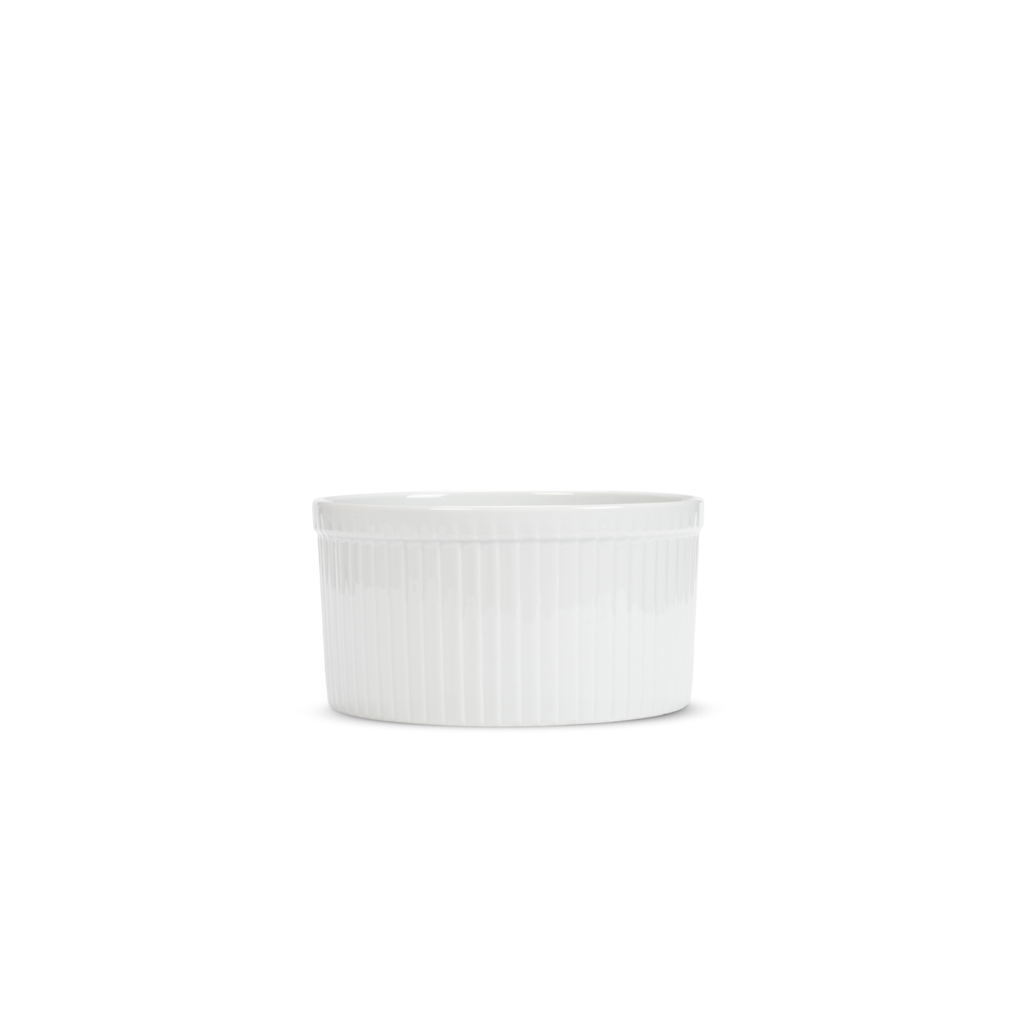 Pillivuyt Deep Pleated Souffles 6" diam x 3.5" H - 36 oz