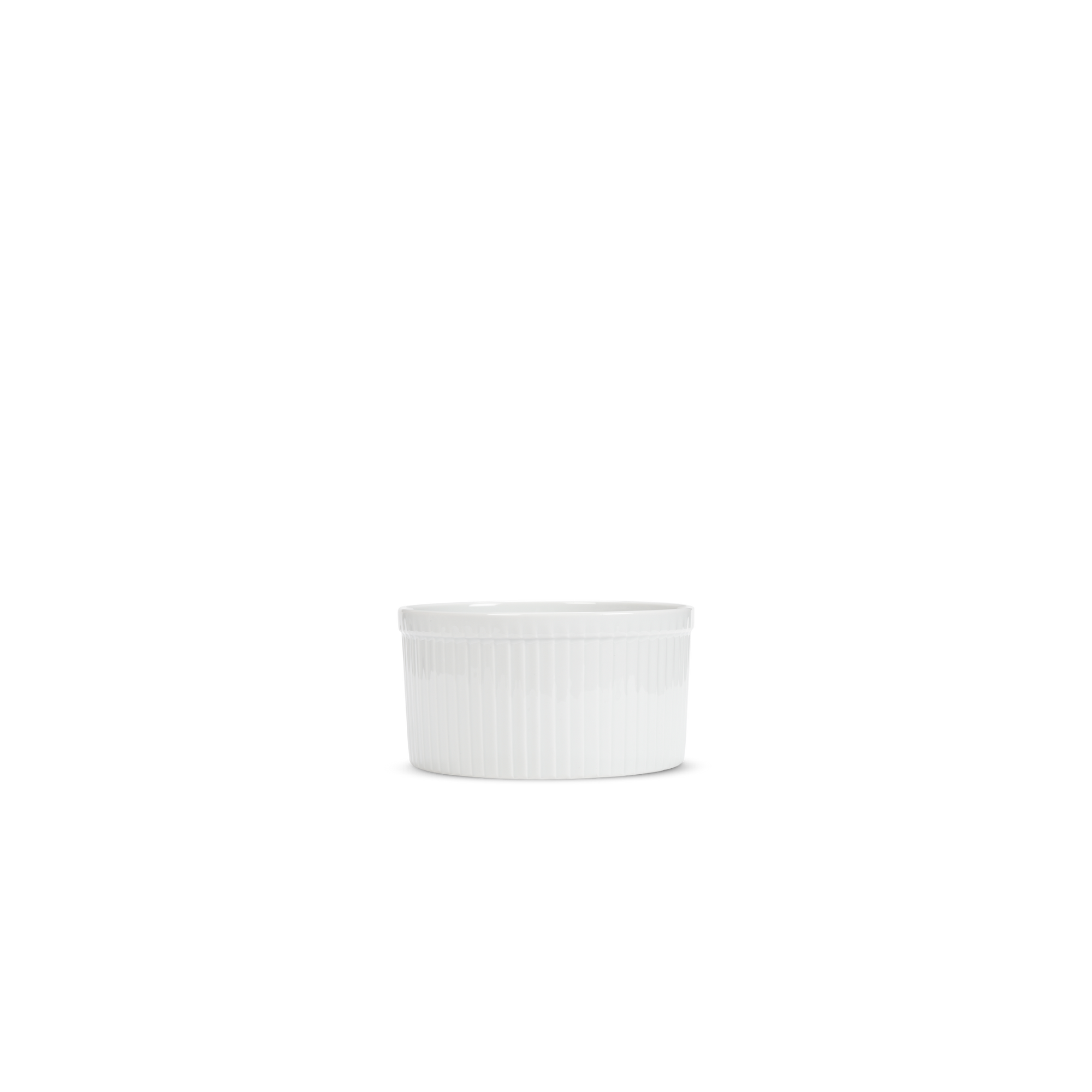 Pillivuyt Deep Pleated Souffles 3.75" diam x 2.5" H - 10 oz