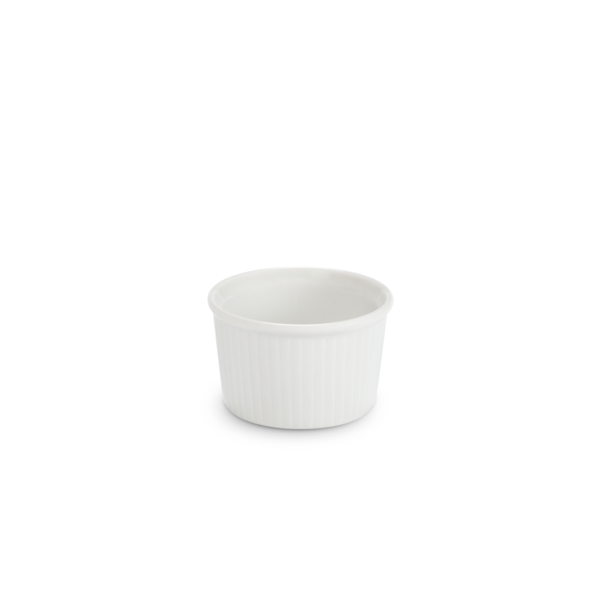 Pillivuyt Deep Pleated Ramekin 2.75" diam x 2" H - 4 oz