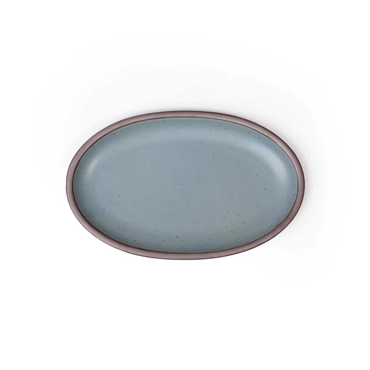 East Fork Oval Platter in Heron - Medium