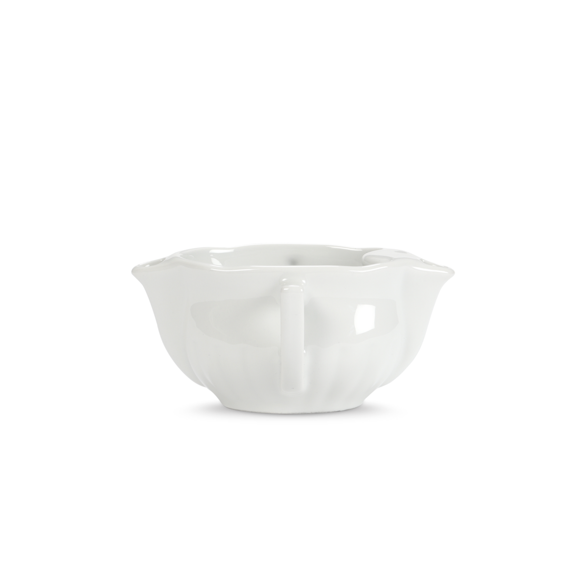 Pillivuyt Sauceboat, Fat & Lean Separator 6.25" L x 4.75" W - 11 oz