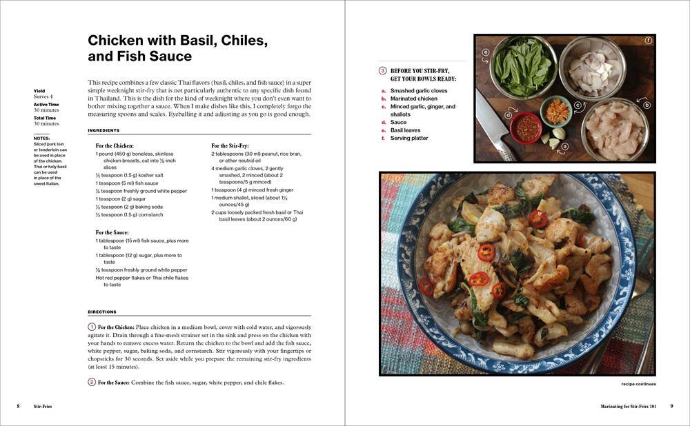 The Wok: Recipes and Techniques: Hardcover