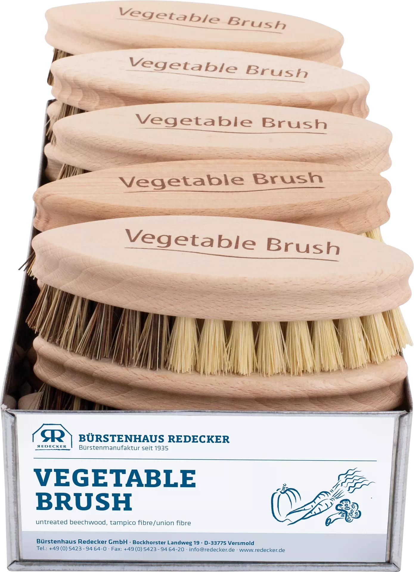 Burstenhaus Redecker Vegetable Brush