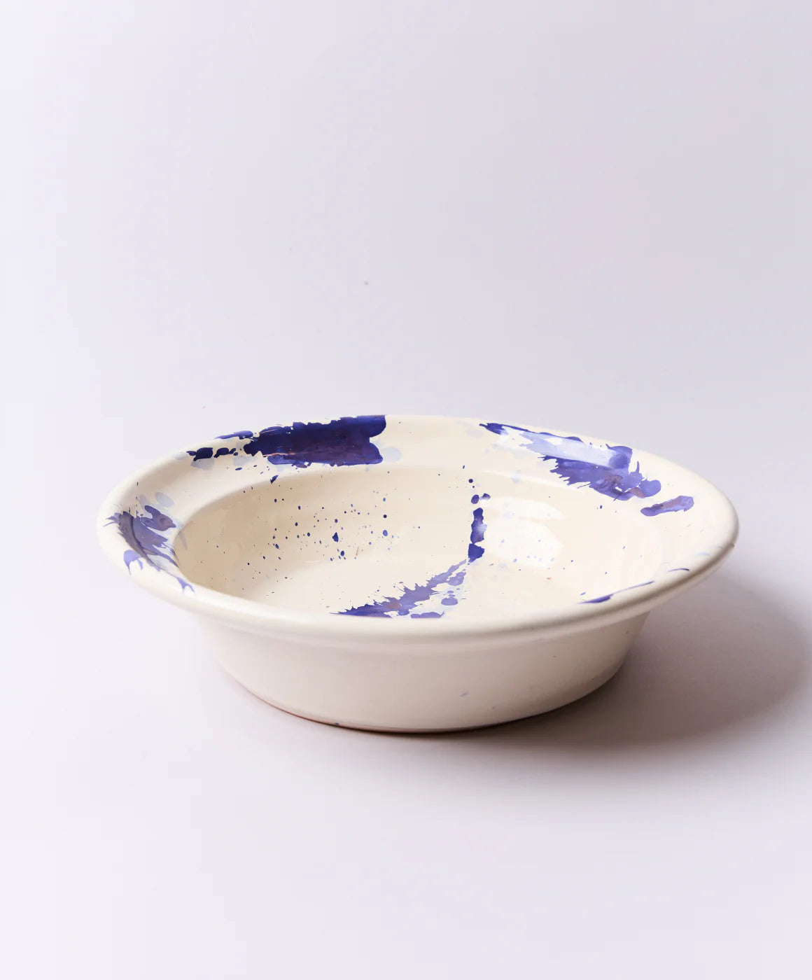 Il Buco Vita Montegranaro Blue Large Splatterware Serving Dish