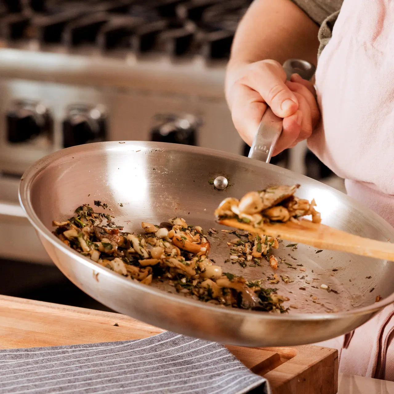 MADE IN 12" Stainless Clad Frying Pan