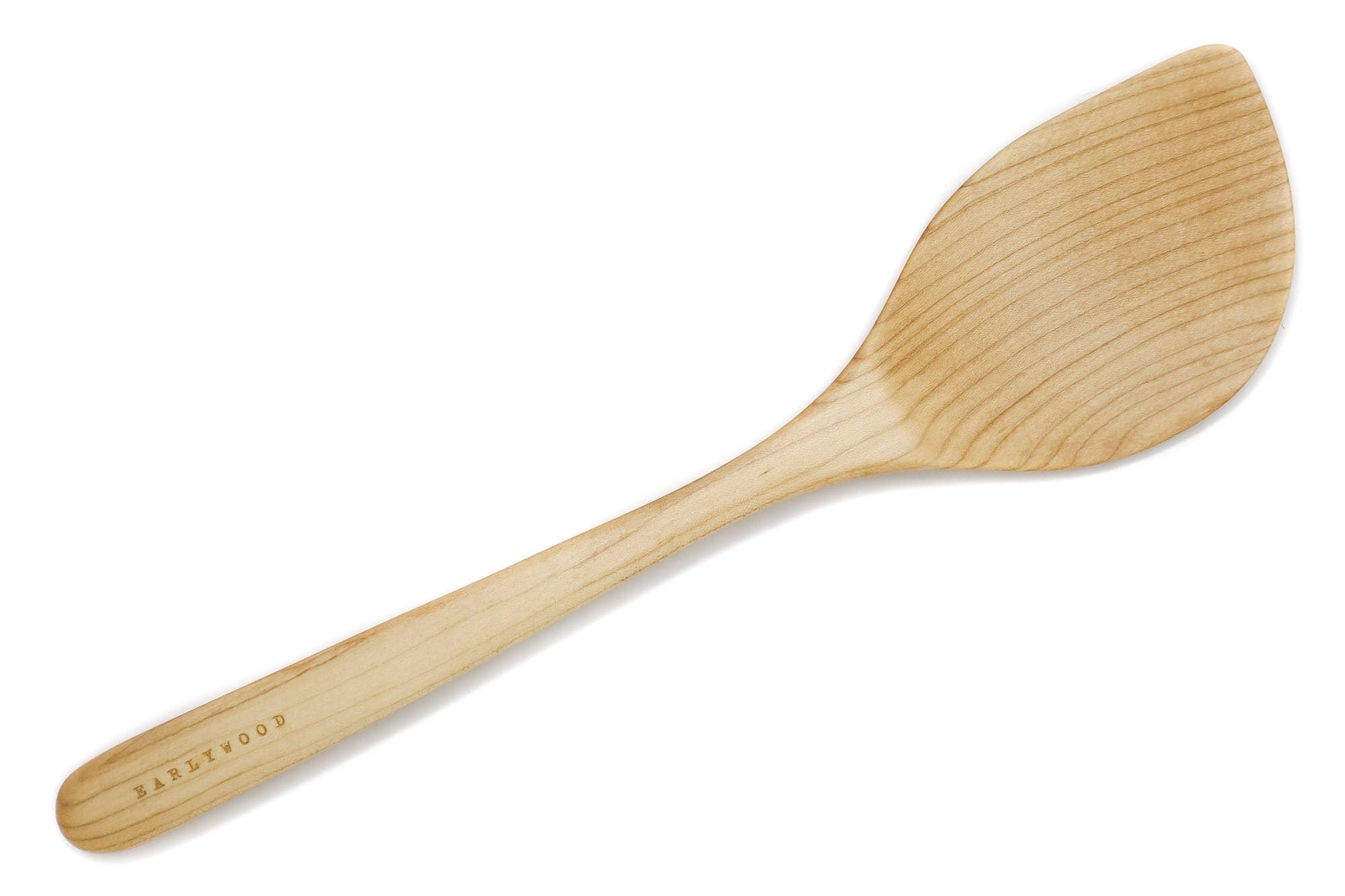 Wood Wok Spatula: Left handed