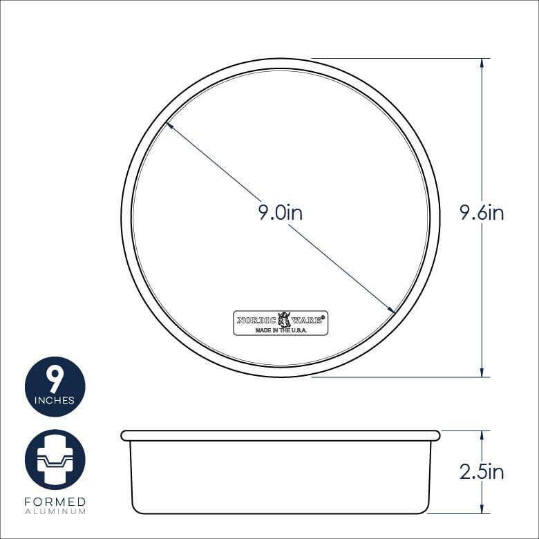 Nordic Ware Naturals® 9" Round Cake Pan