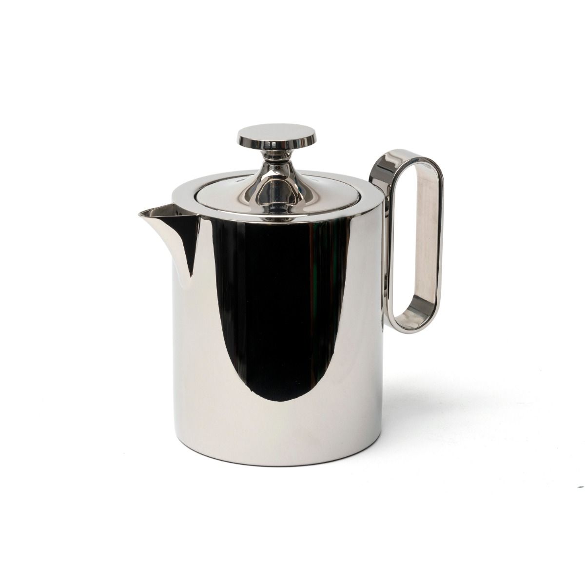 David Mellor Stainless Steel Teapot 1lt, Stainless Handle