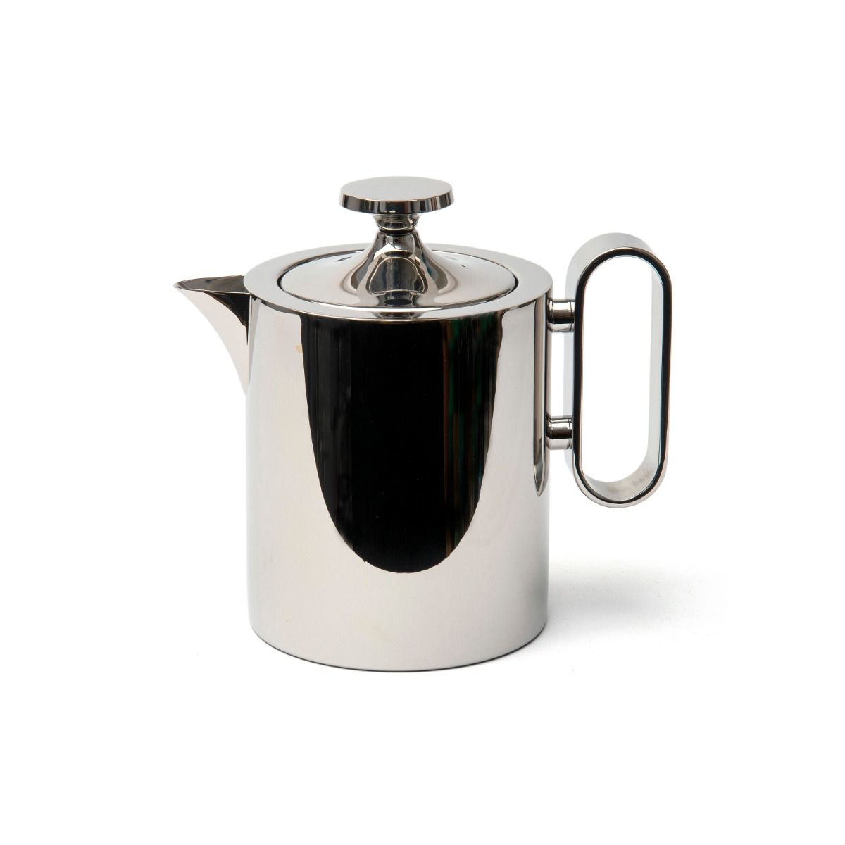 David Mellor Stainless Steel Teapot 1lt, Stainless Handle