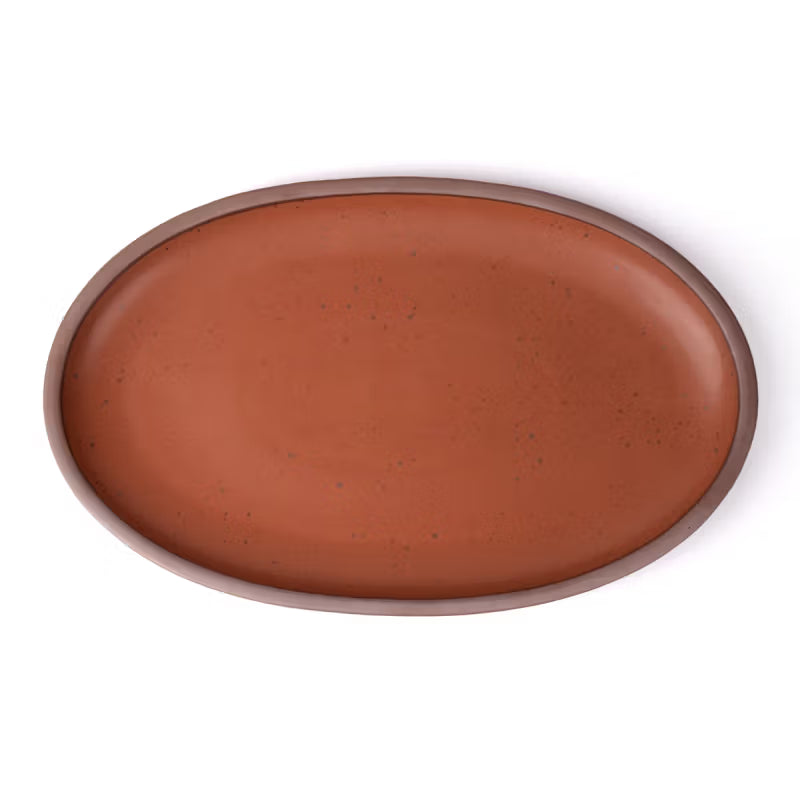 East Fork Oval Platter in Amaro