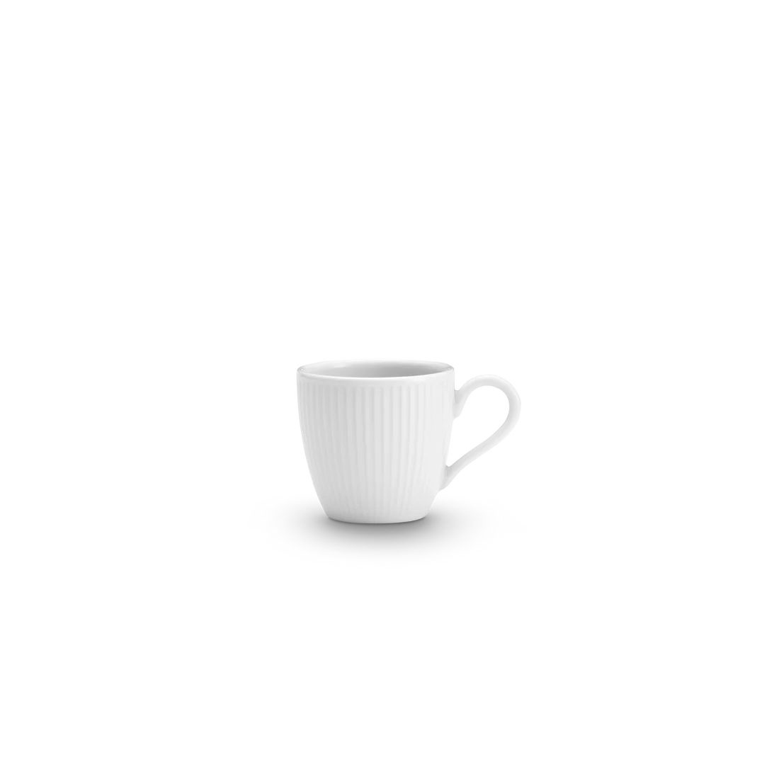 Pillivuyt Plisse Espresso Cup - 2.25" diam x 2.25" H - 3 oz