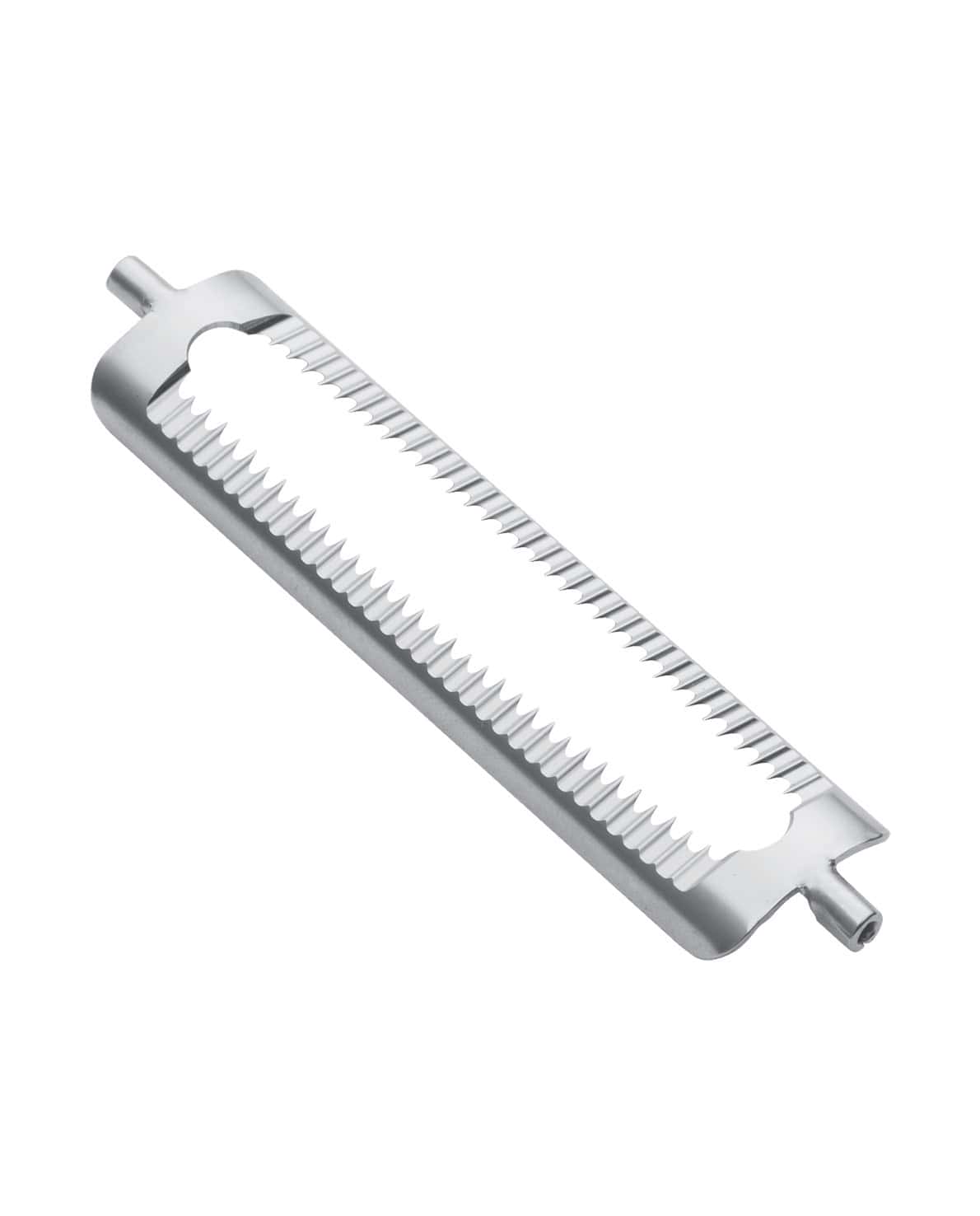TRIANGLE Vertical Peeler Red, Serrated Blade
