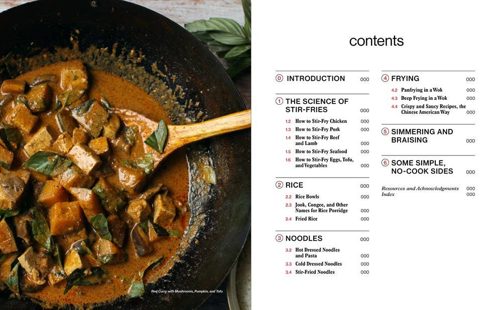 The Wok: Recipes and Techniques: Hardcover