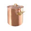 Mauviel M'Heritage M'150 B Copper Stockpot With Lid Brass Handles, 9.9-Qt
