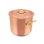 Mauviel M'Heritage M'150 B Copper Stockpot With Lid Brass Handles, 9.9-Qt