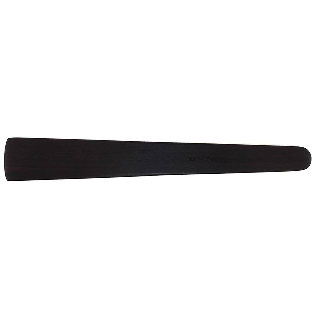 Large Flat Wooden Saute Spatula: Hard Maple