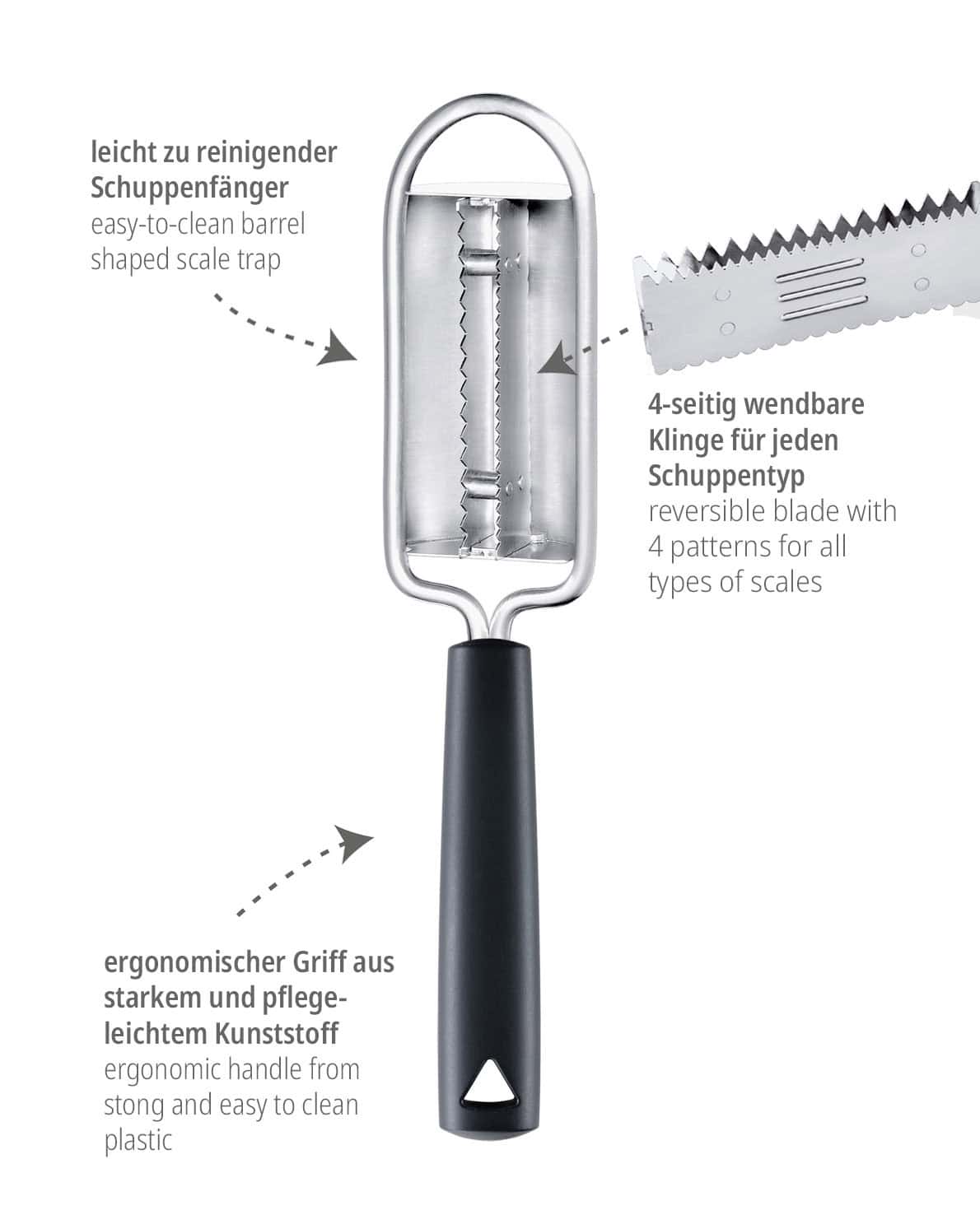 TRIANGLE Fish Scaler