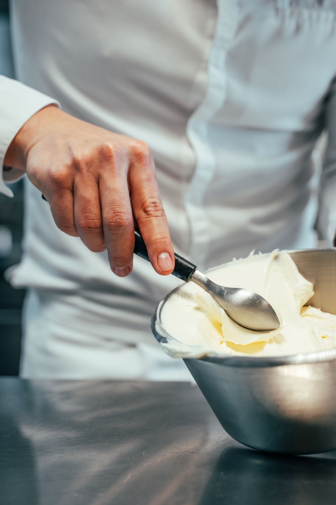 Triangle Quenelle Spoon, Small