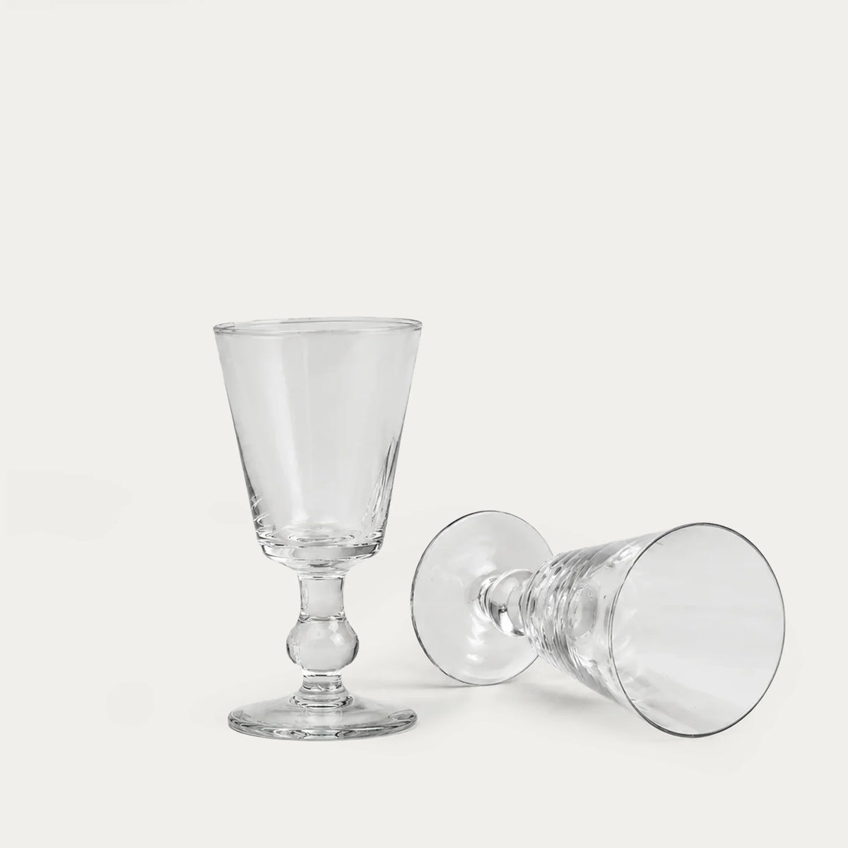 Il Buco Vita Pienza Tapered Goblet Set of 2 - Clear