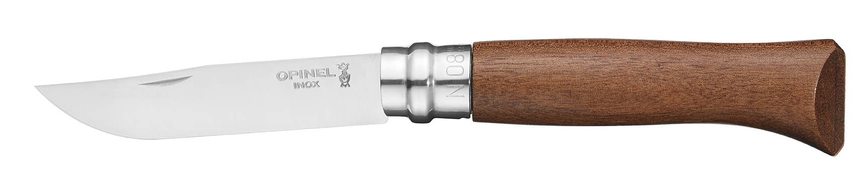 No.08 Stainless Premium Wood Folding Knives: Olive