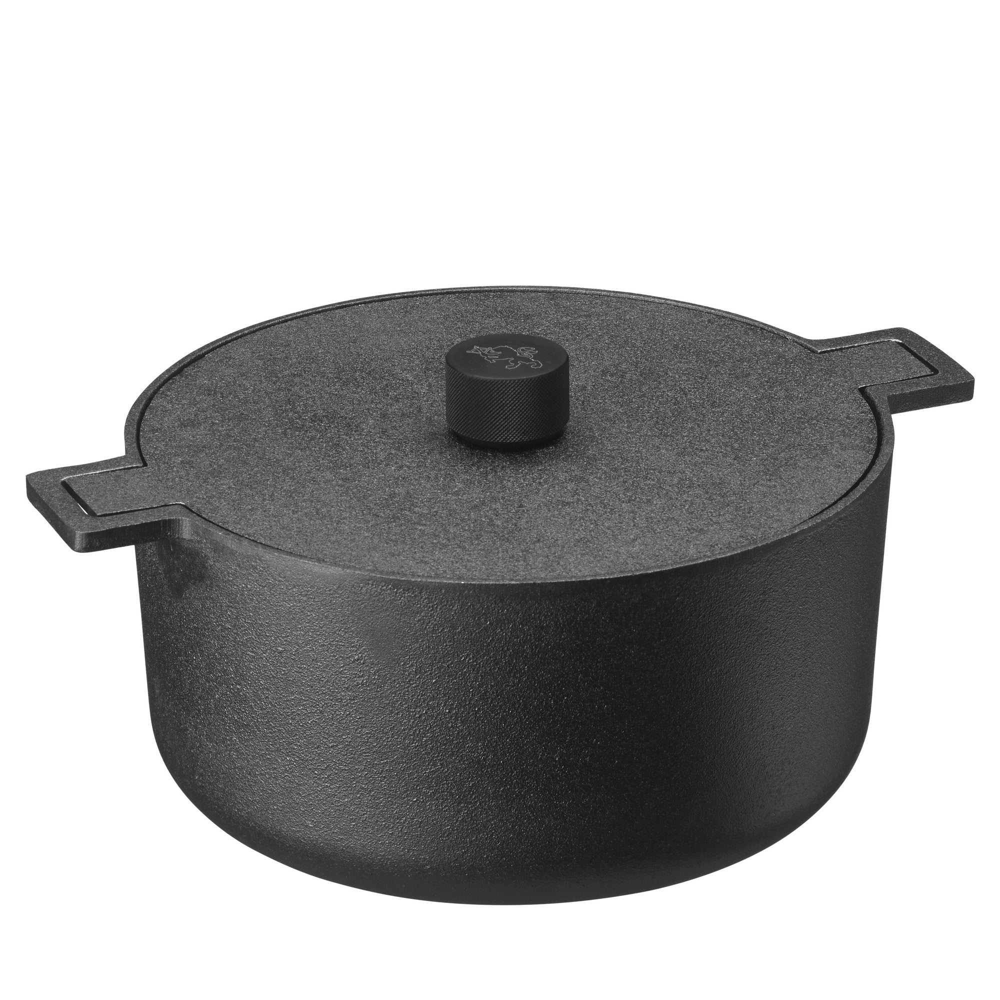 Skeppshult Noir Collection Dutch Oven With Cast Iron Lid 5.25 qt / 5 L