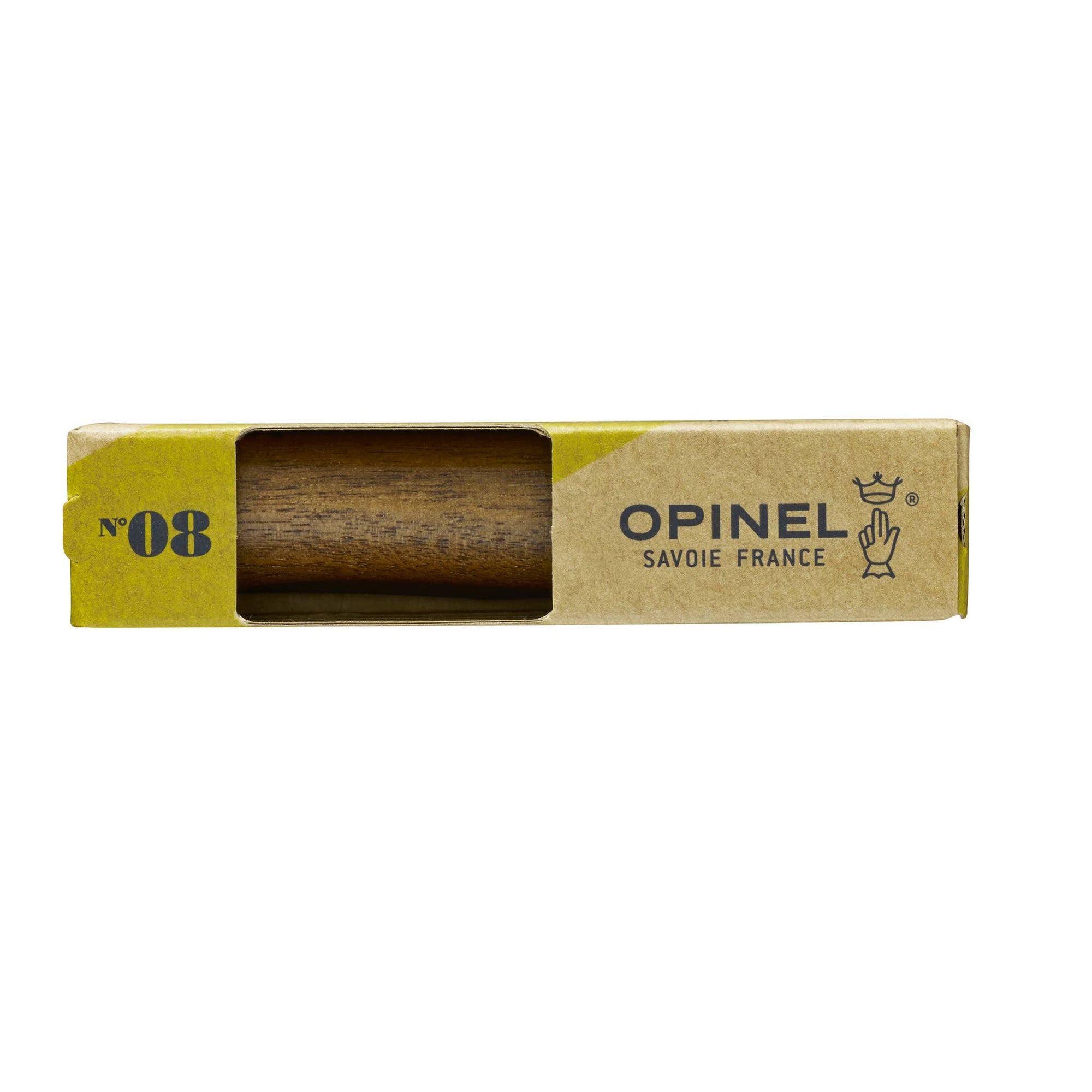 No.08 Stainless Premium Wood Folding Knives: Olive
