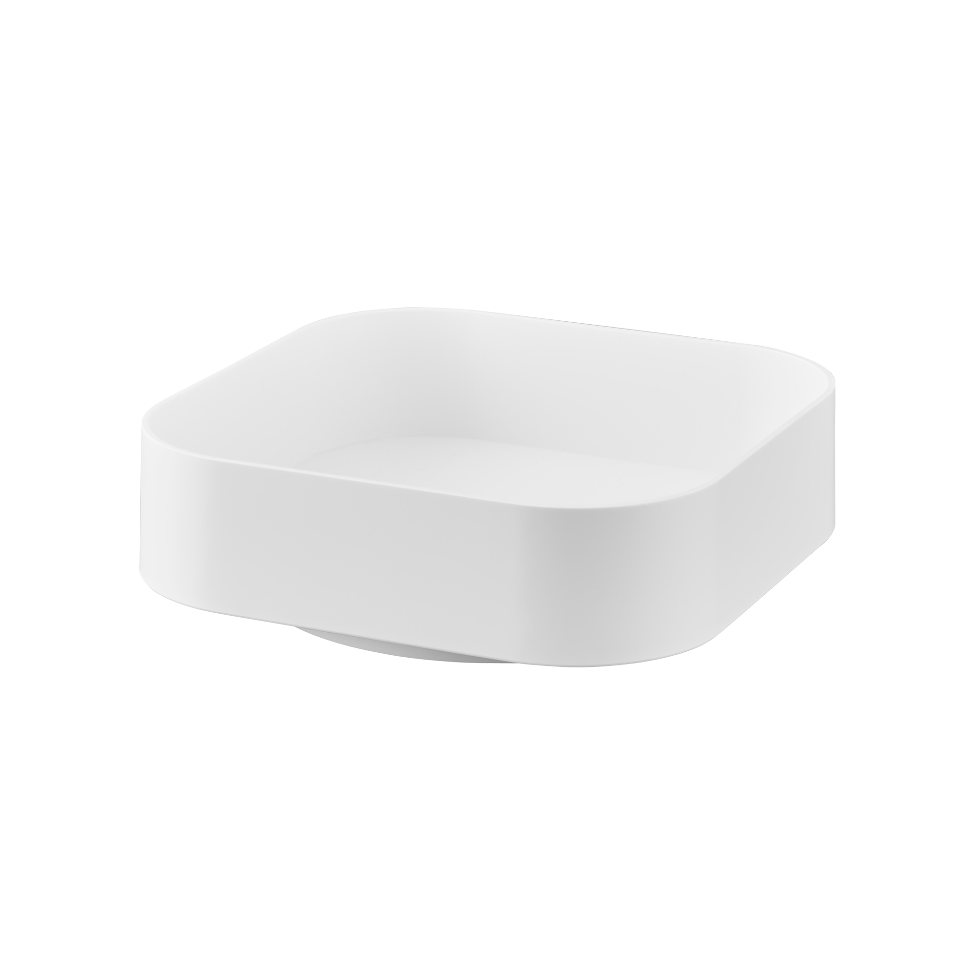 Rotating Storage Tray: White