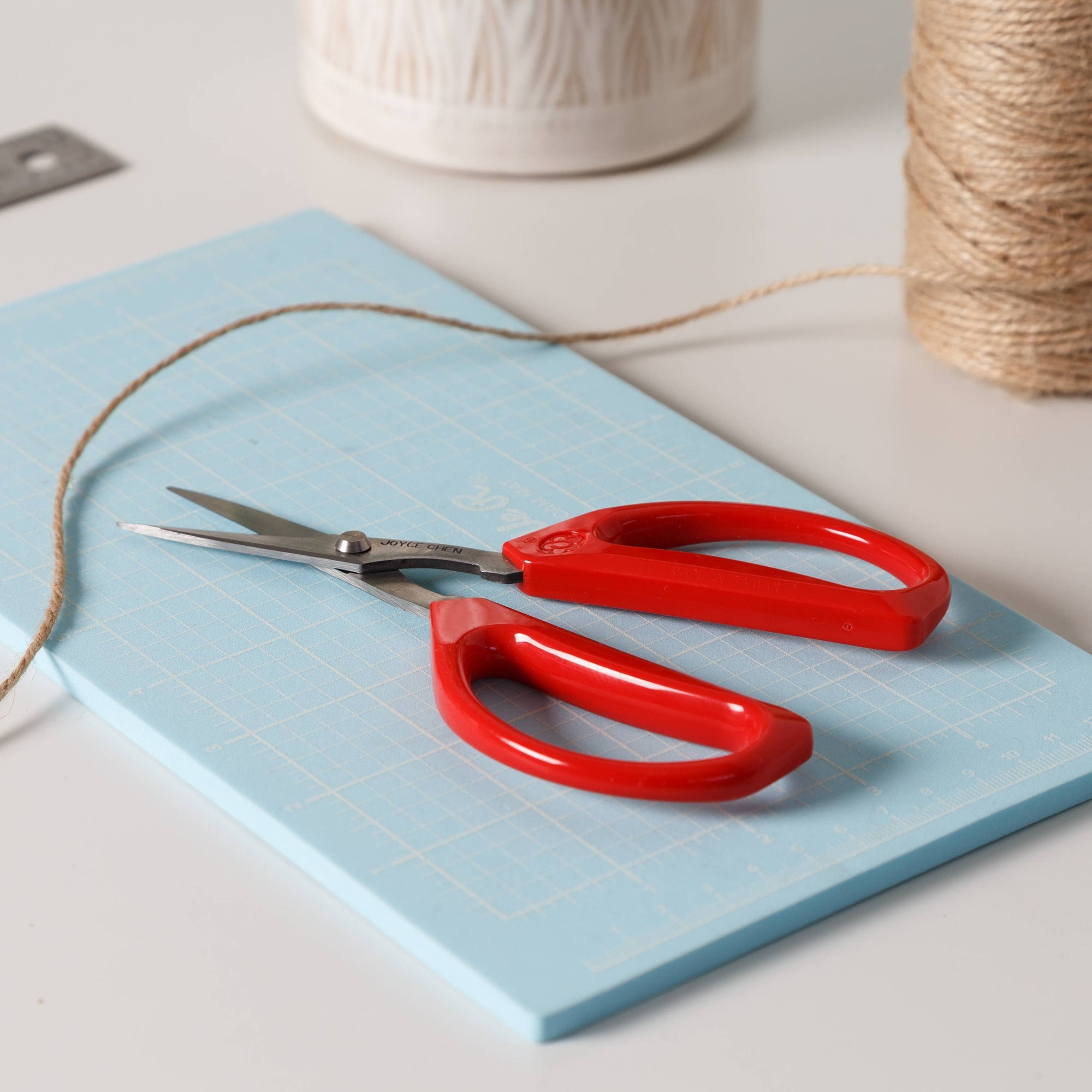Joyce Chen Unlimited Kitchen Scissors with Red Handles