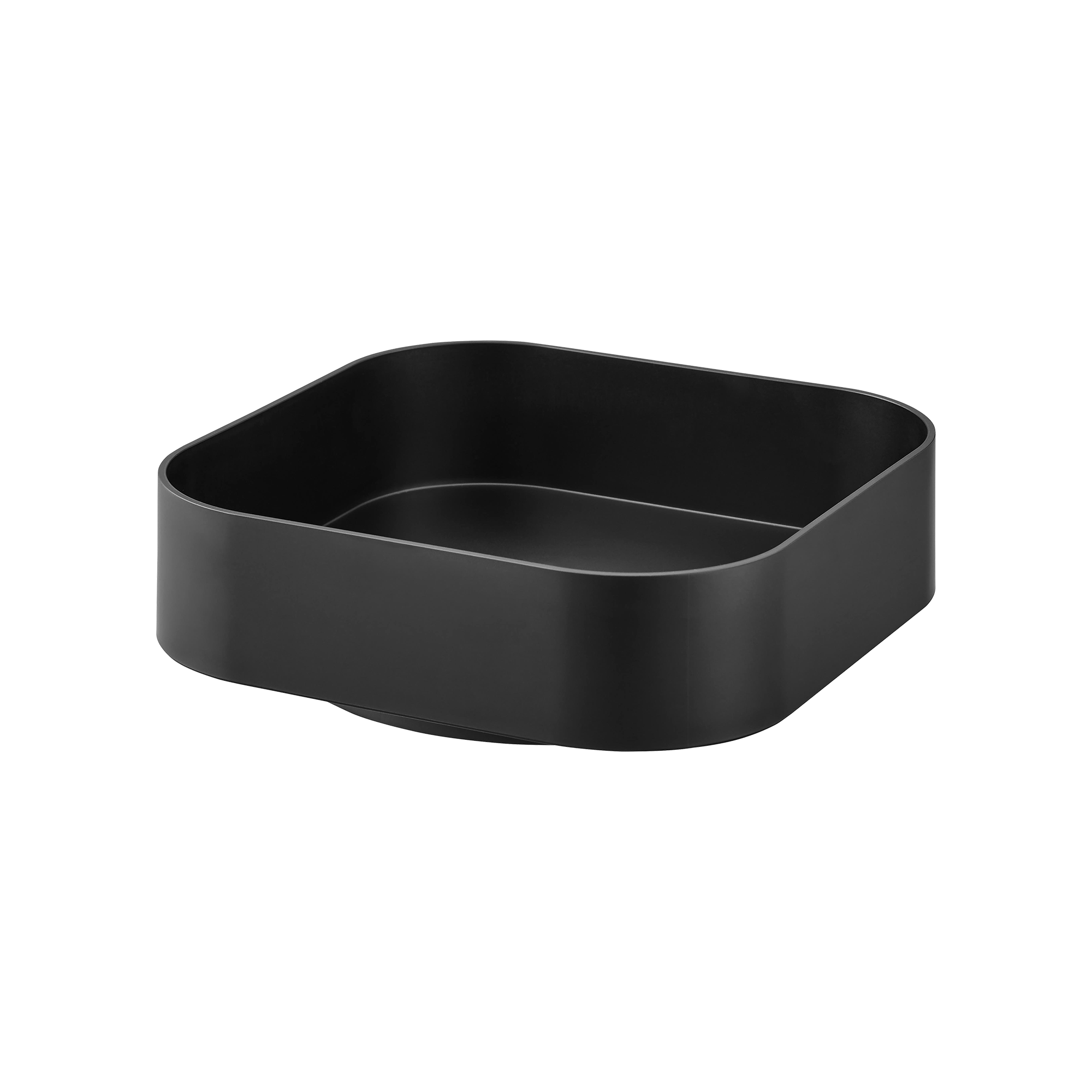 Rotating Storage Tray: White