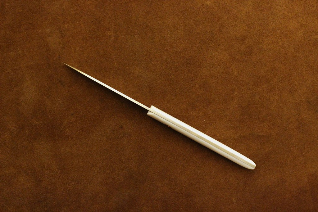 Roland Lannier - France White & Copper Table Knife Set