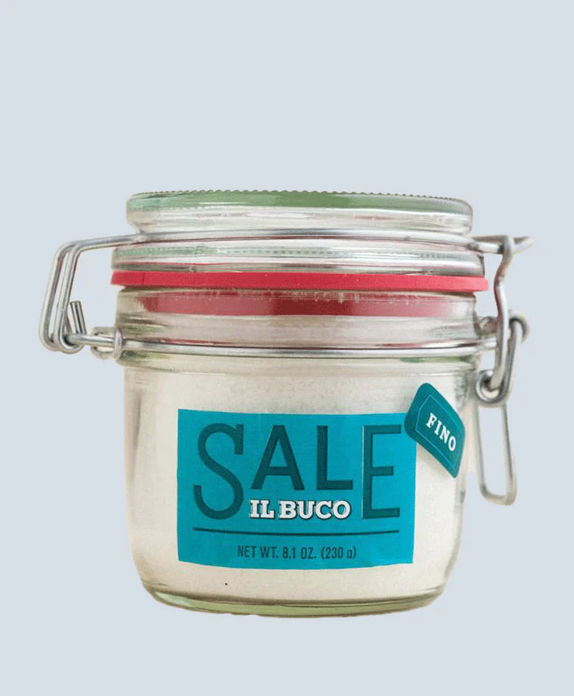 Il Buco Vita Alimentari Sicilian Sea Salt, Fine, 230 g