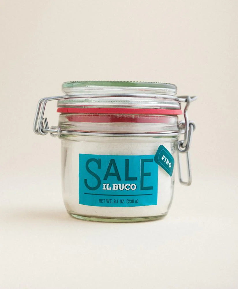 Il Buco Vita Alimentari Sicilian Sea Salt, Fine, 230 g