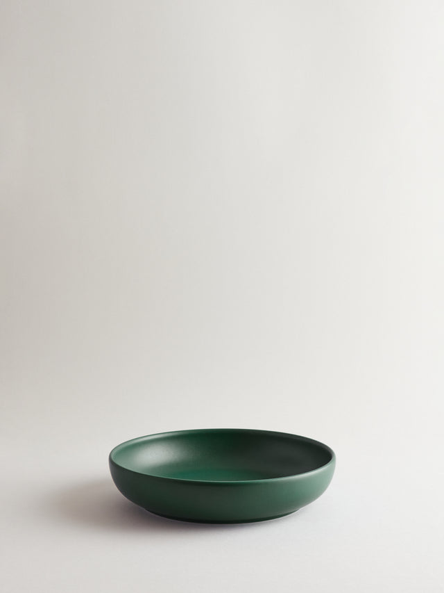 R+D.LAB BILANCIA Bilancia Large Flat Bowl | Alpi Green