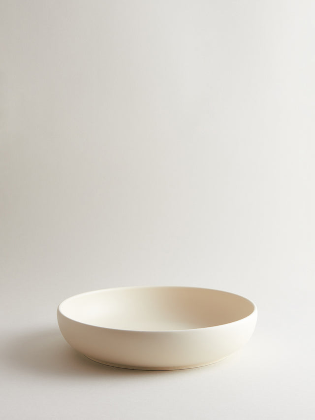 R+D.LAB Bilancia Mdeium Flat Bowl | Almond