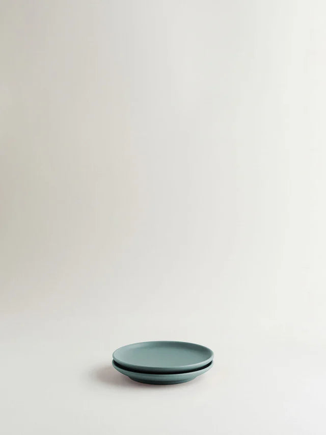 R+D.LAB Bilanica Flat Bread Plate | Nile Blue