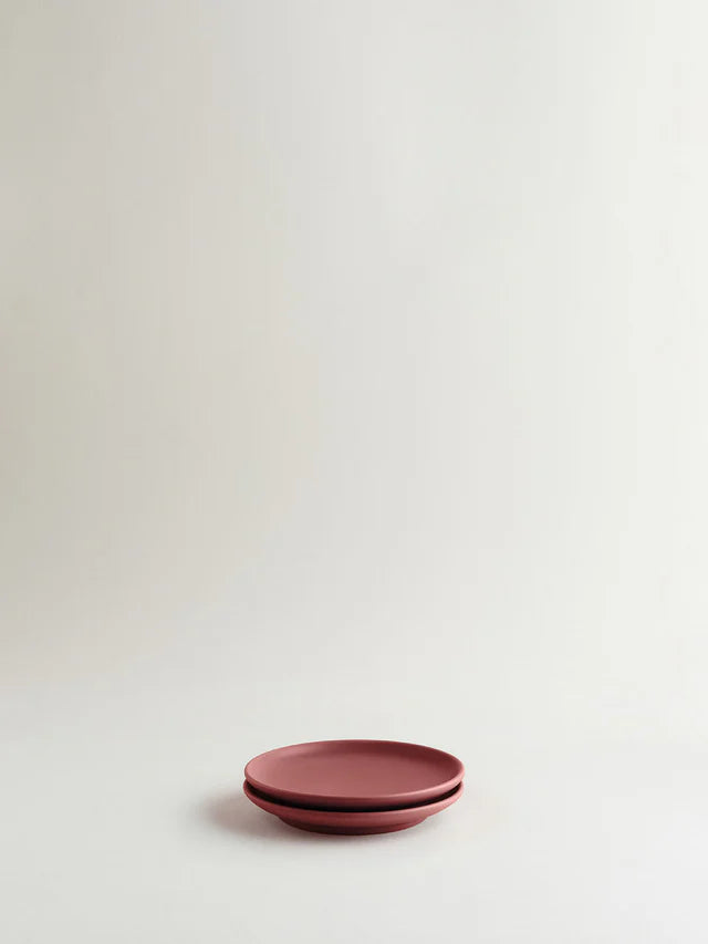 R+D.LAB Bilancia Flat Bread Plate | Pompei Red