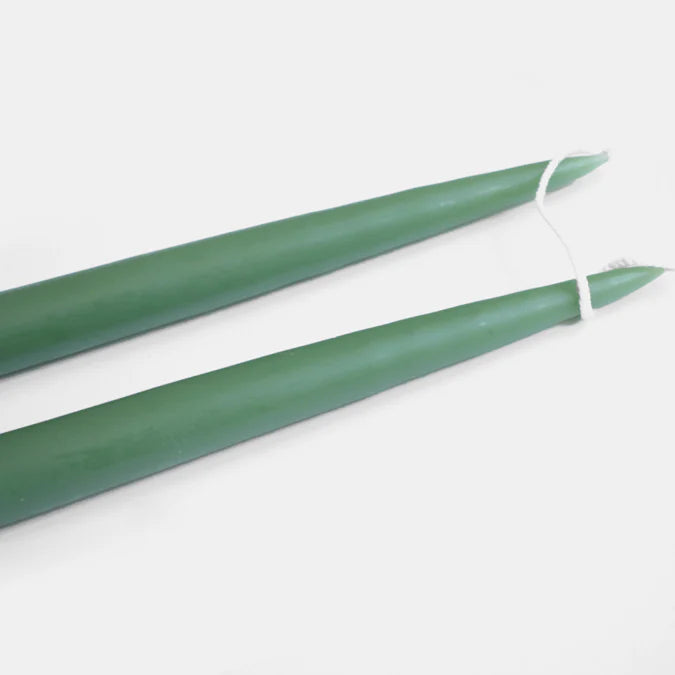 Danica Hand Dipped Tapers - Sage Green