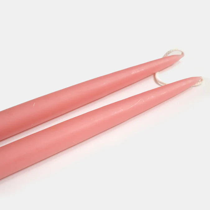 Danica Hand Dipped Tapers - Tea Rose