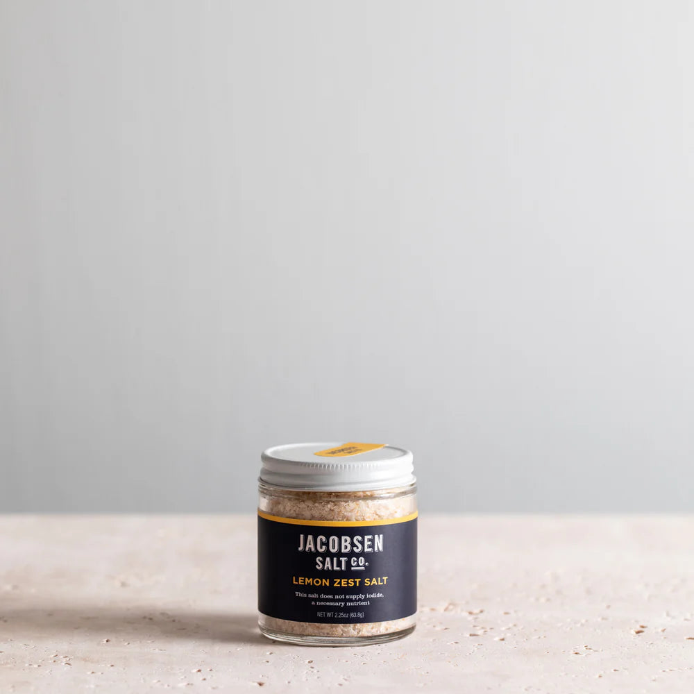 Jacobsen Salt Co. Infused Lemon Zest Salt